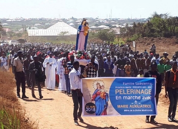 R.D. Congo – Peregrinación de María Auxiliadora a Lubumbashi