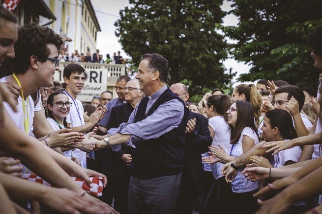 Croatia - Rector Major: "Whatever your dreams may be, you will achieve them only by living a friendship with God"