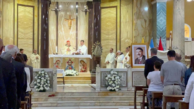 Włochy – Msza św. dziękczynna z udziałem Argentyńczyków przybyłych do Rzymu na kanonizację Artemide Zattiego
