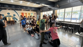 Philippines - Atelier de théâtre pour cinquante jeunes du centre salésien de jeunes