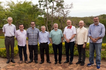 Brasil - Encuentro de Inspectores Salesianos del Brasil con el P. Natale Vitali