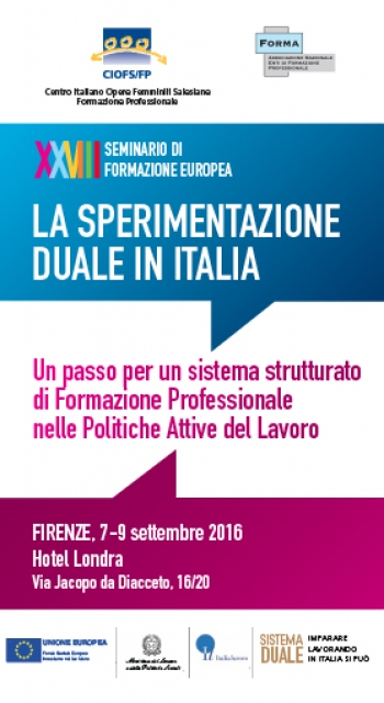 Italie – L’expérimentation ‘duale’ au centre du XXVIII Séminaire Europe