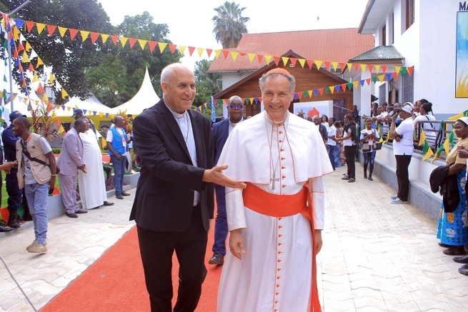 République Démocratique du Congo – Le Recteur Majeur des Salésiens de Don Bosco, le Cardinal Ángel Fernández Artime, accueilli chaleureusement à Goma