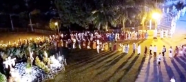 India - Feast of the Holy Rosary in the ancient Shrine of Bandel