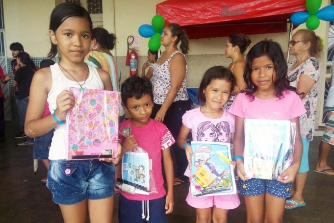 Brazil - Joint educational project at the shrine of "São José" benefiting hundreds of children and teenagers