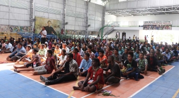 Papua Nueva Guinea – 500 participantes en el “Campamento de los Soñadores” de Boroko: “Transformar los sueños: sueña, vive, ama como Don Bosco”