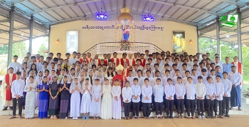 Myanmar - 120 católicos reciben el sacramento de la Confirmación