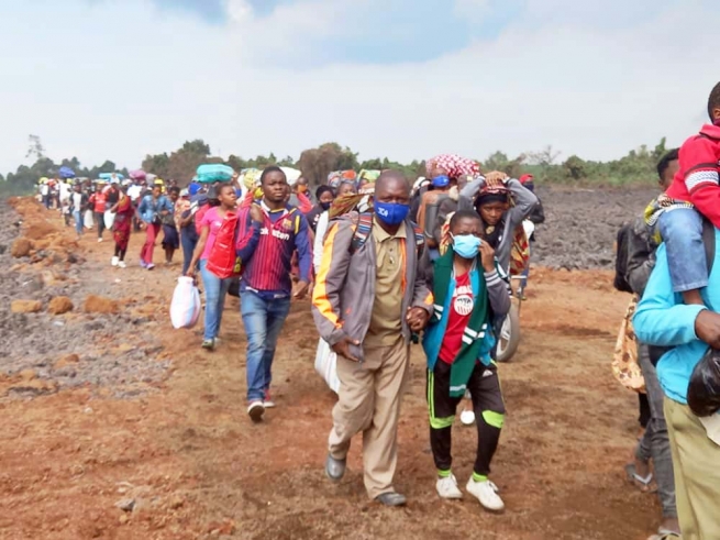 República Democrática del Congo – Tras la erupción del volcán, se ordena la evacuación total de varios distritos de Goma