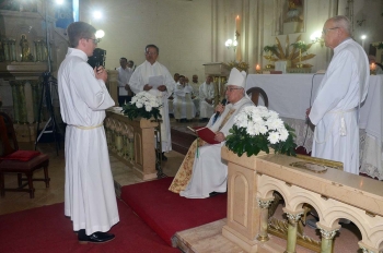 Argentina - Ordenación diaconal del salesiano Félix Quiroga