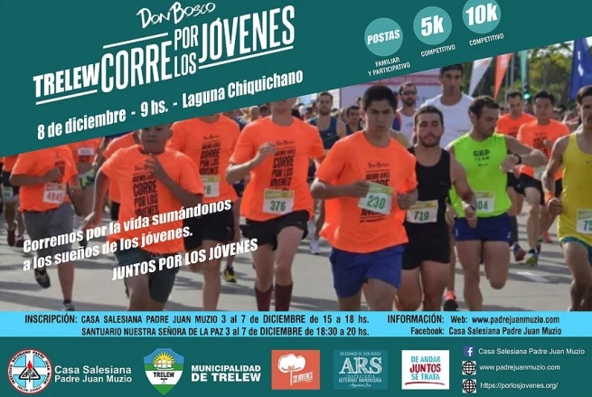 Argentina – “Trelew corre per i giovani”: una competizione patrocinata dal comune di Trelew per diffondere l’impegno salesiano