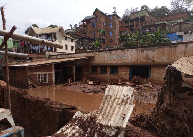República Democrática del Congo – El Centro Don Bosco en Bukavu dañado por las inundaciones
