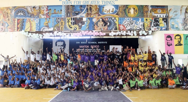 Solomon Islands – Over two hundred young people at Wantok Bosco "Let your dreams be your wings"