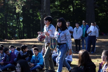 Chile - El grupo de Guías y Scouts Salesianos de Concepción celebra 12 años