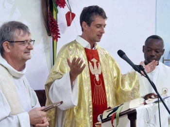 Guadeloupe - Ordination sacerdotale du Salésien Emmanuel Petit