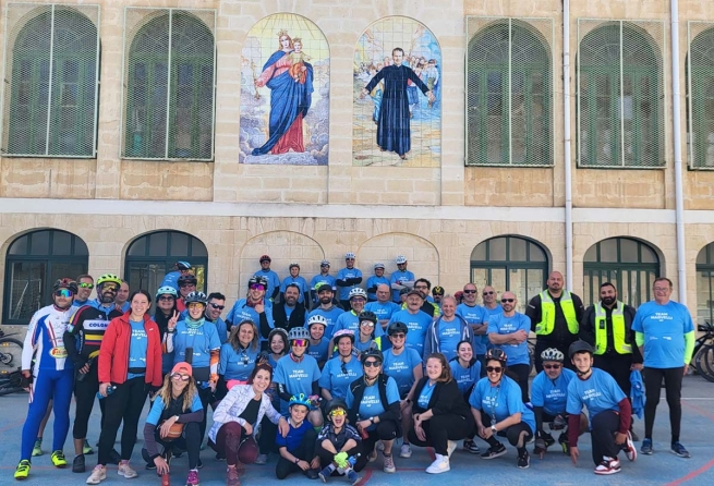 Malta – Friends of Don Bosco organise Team Marvelli MT Bike Ride