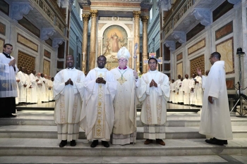 Italie - Ordination sacerdotale du Salésien Faustin Bahati Mutambala