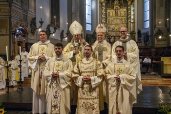 Italie - Ordinations diaconales et presbytérales de quatre Salésiens