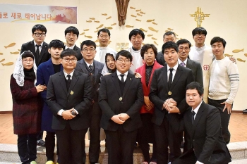 Corea del Sur - Primeras Profesiones Religiosas de tres salesianos