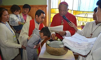 Mongolia - Celebración del Domingo de Ramos