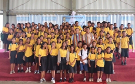 Timor Leste – “Become part of the Salesian Family”, say Fr Joseph Phuoc to the students at Fuiloro Fuiloro