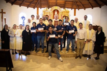 Ecuador - Sending of International Missionary Volunteers: Seven young people begin their path of obedience and service