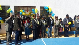 Bolivie – Le Président de la Bolivie remet une nouvelle infrastructure à l’Institut « Convenio Don Bosco »