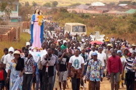 R.D. Congo – Processione di Maria Ausiliatrice