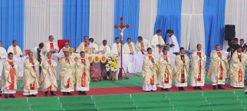 India – Ordinati sacerdoti cinque salesiani di Shillong e uno di Guwahati