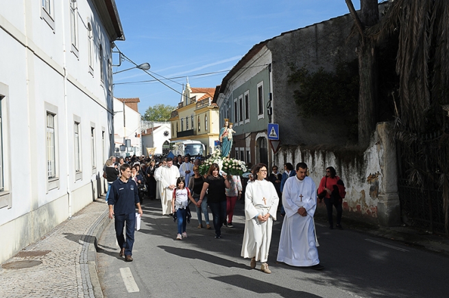 Portugal - Peregrinación de la Familia Salesiana en el Santuario de Nuestra Señora de Auxiliadoras por Mogofores