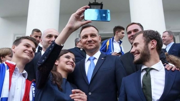 Poland - President Duda meets SALOS RP representatives