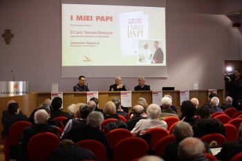 Italy - Presentation of Cardinal Bertone's book: "I miei Papi – My Popes"