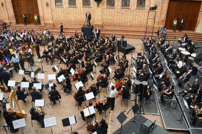 Kolumbia – Wielki koncert dla pokoju w dziele salezjańskim „Niño Jesús”