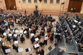 Colombia - Gran Concierto por la Paz en el Salesiano del Niño Jesús