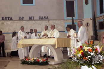 Honduras - Consécration du Temple de Marie Auxiliatrice