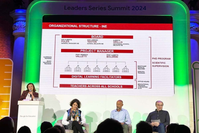 Netherlands – Presentation of the INE Province's "Gemini@Salesiani" Project at the "Google Leader Series Summit" 2024