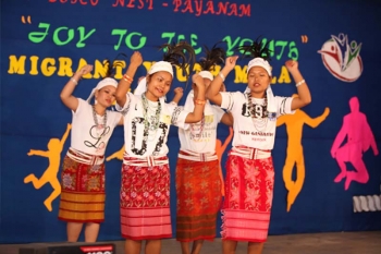 India - Jóvenes migrantes participan en el festival de la juventud “Don Bosco NEST”