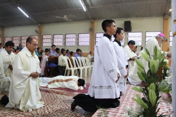 Bolivia - Priestly ordination of Salesian Ángel Yapori Vaca