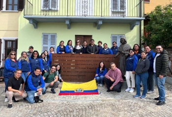 Italie - Les pèlerins de l'Équateur renouvellent leur mission éducative-pastorale dans les lieux de Don Bosco