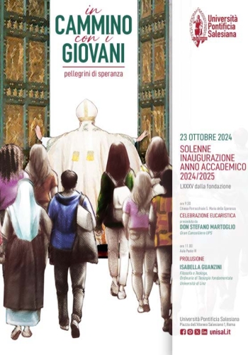 Italie – En marche avec les jeunes, pèlerins de l'espérance : inauguration de l'Année Académique 2024-25 de l'Université Pontificale Salésienne