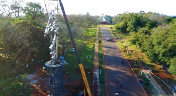 Paraguai – Instalada uma nova estátua de Maria Auxiliadora