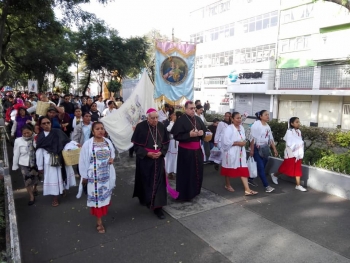 México - Monseñor Salvador Cleofás Murguía Villalobos guió la peregrinación a la Virgen de Guadalupe