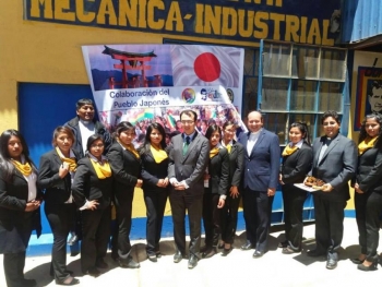 Bolivia – La Embajada del Japón suministra equipos al Instituto Tecnológico Don Bosco de El Alto