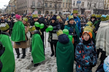 Polonia - Procesión de los Reyes Magos con participación salesiana