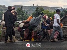 Democratic Republic of the Congo – ‘Thousands of people take refuge in the mission after Goma has been invaded’