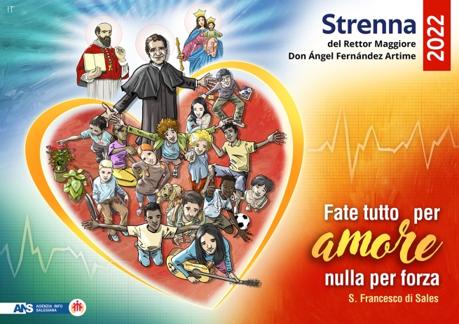 RMG – Posters for Strenna 2022 are ready: two images but a single message “Do everything through love, nothing through constraint”
