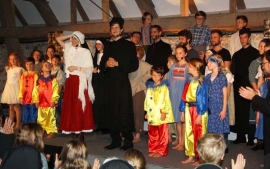 Allemagne  - Le musical "Don Bosco" dans le monastère de Benedikbeuern