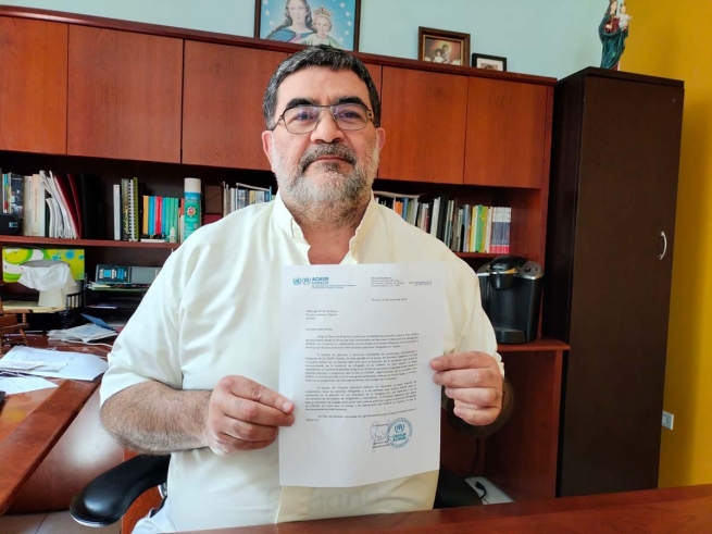 México – El Proyecto Salesiano Tijuana recibe agradecimiento por parte de ACNUR