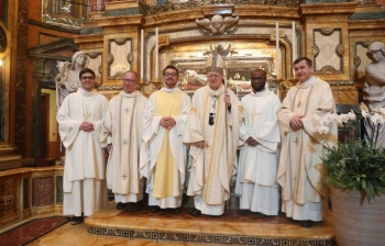 Italy - Priestly ordination of Salesian Fabio Mamino