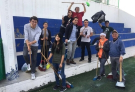 México - Grupo de voluntarios Salesianos de los Estados Unidos del Oeste en Tijuana