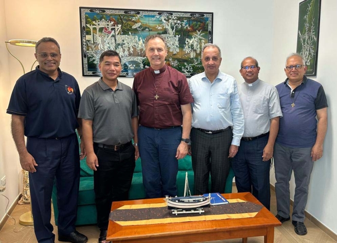 RMG - The Rector Major, Cardinal Ángel Fernández Artime, meets the Shillong and Guwahati Provincials